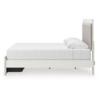 Zuraleus King Storage Bed - White