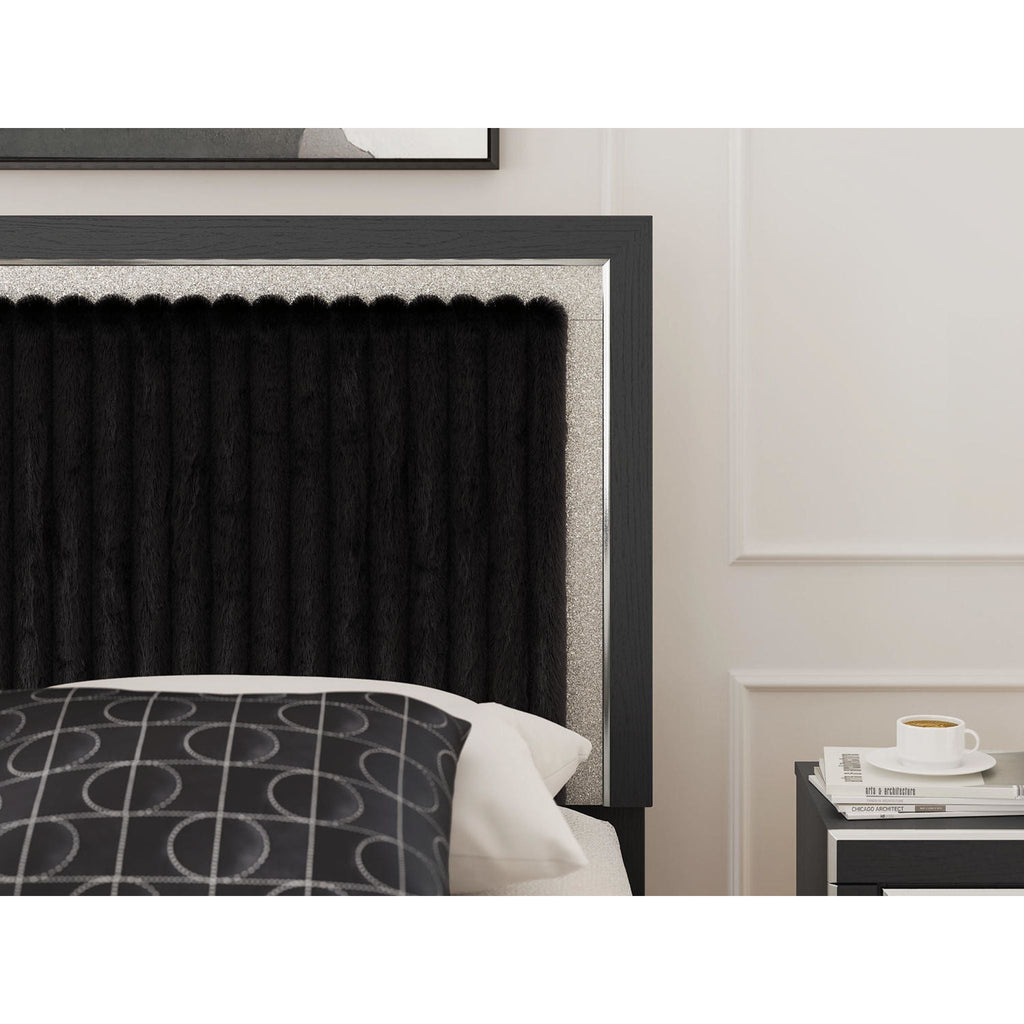 Zuraleus King Storage Bed - Black