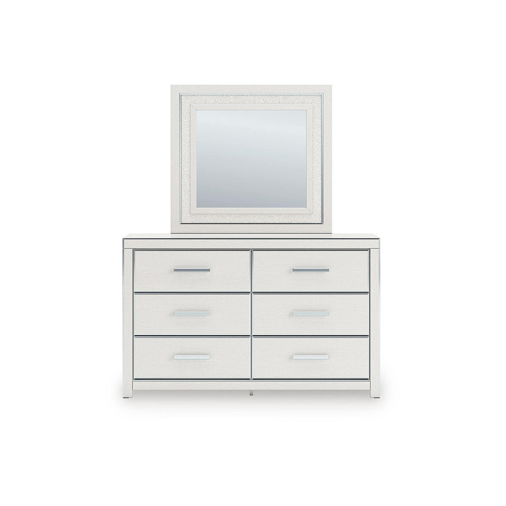 Zuraleus Dresser and Mirror - White