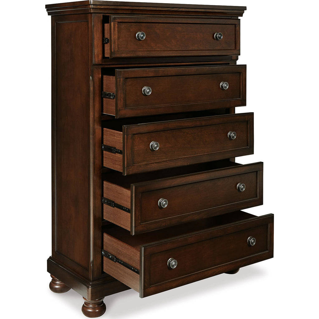 Porter Chest - Rustic Brown