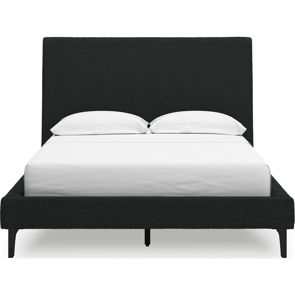 Cadmori Full Upholstered Bed - Black