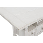 Robbinsdale Counter Height Table - Antique White - (D642D7)
