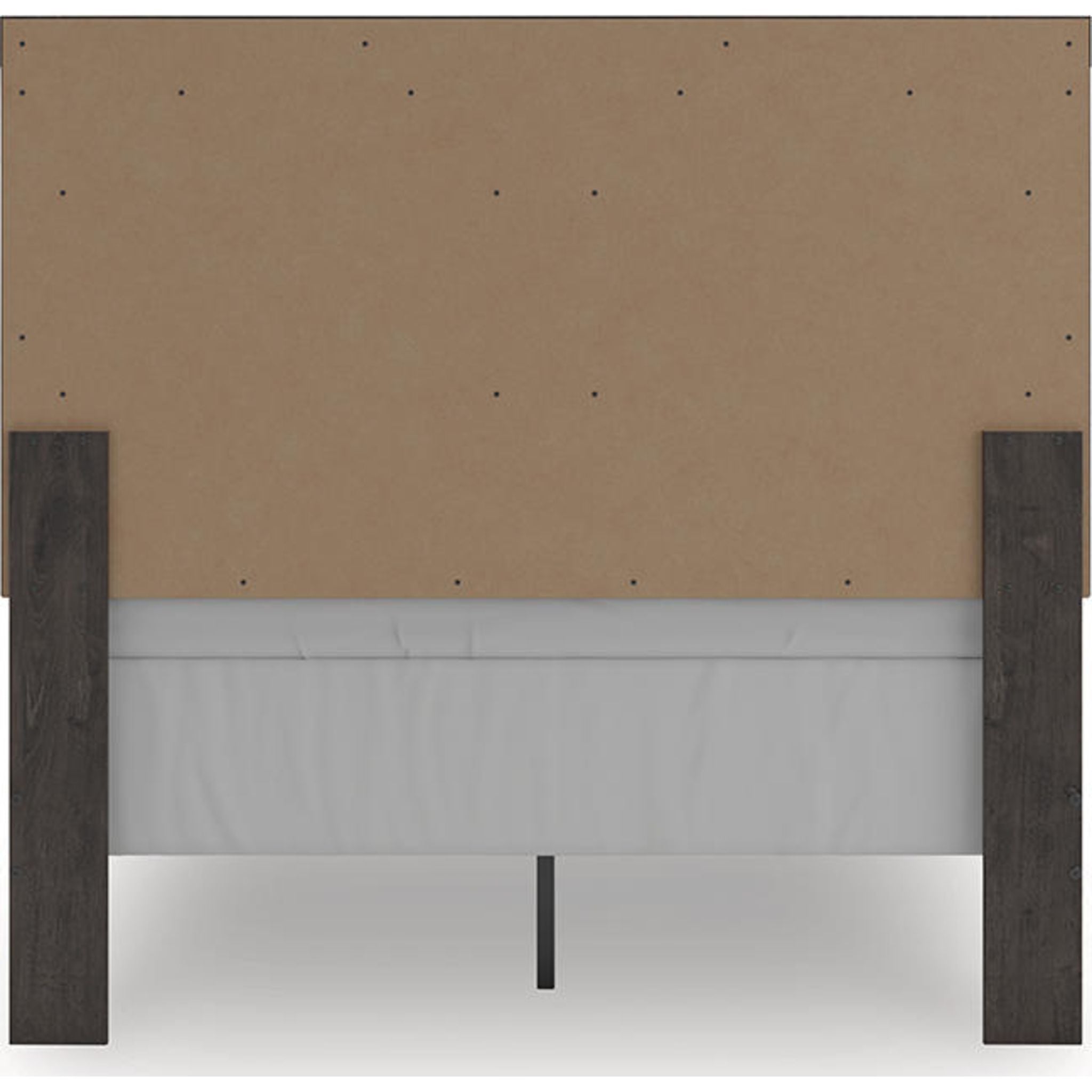 Prendonea Full Panel Bed - Charcoal