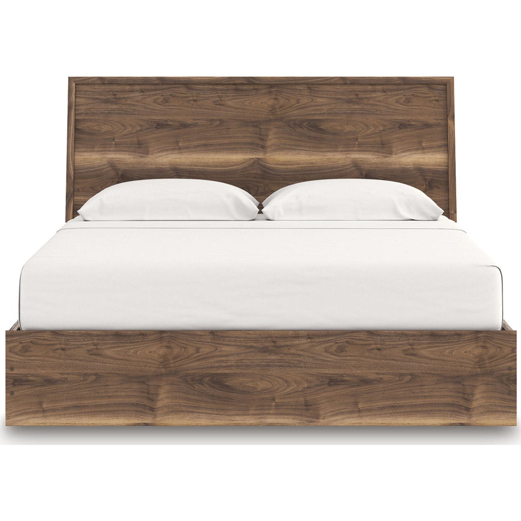 Chirason King Panel Bed - Brown