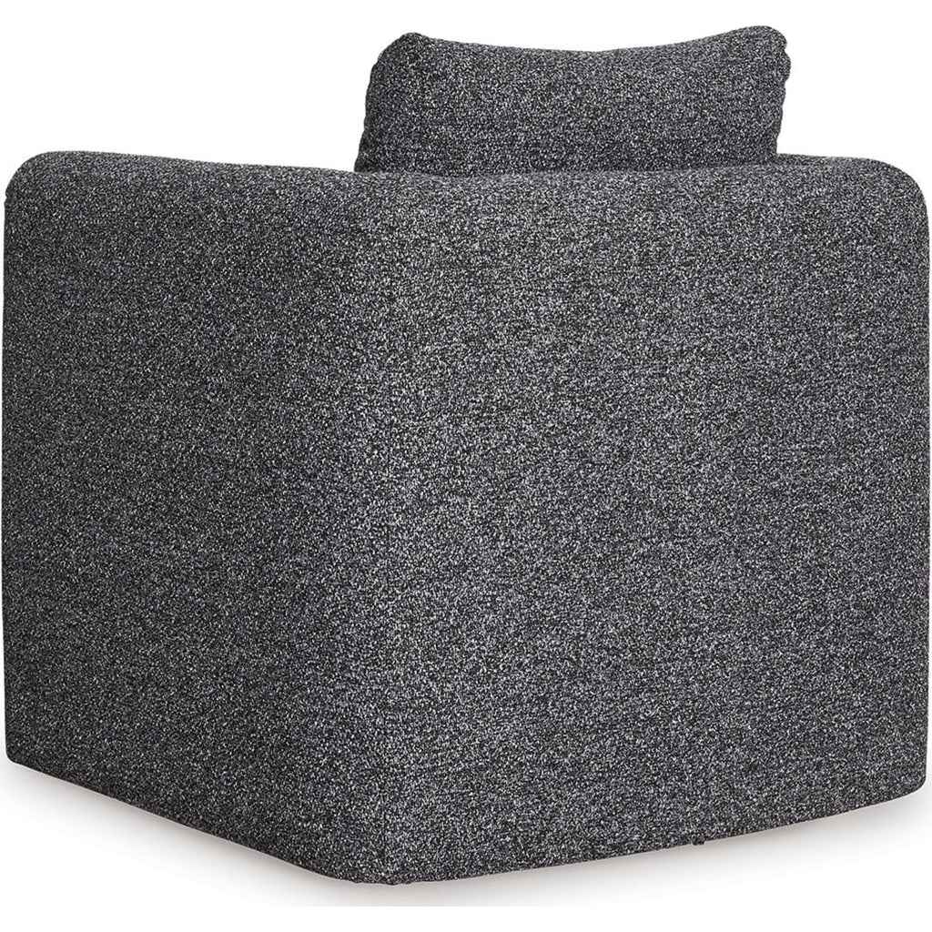 Vreni Accent Chair - Charcoal/Black