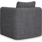 Vreni Accent Chair - Charcoal/Black