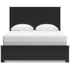 Maribel Panel Bed - Black
