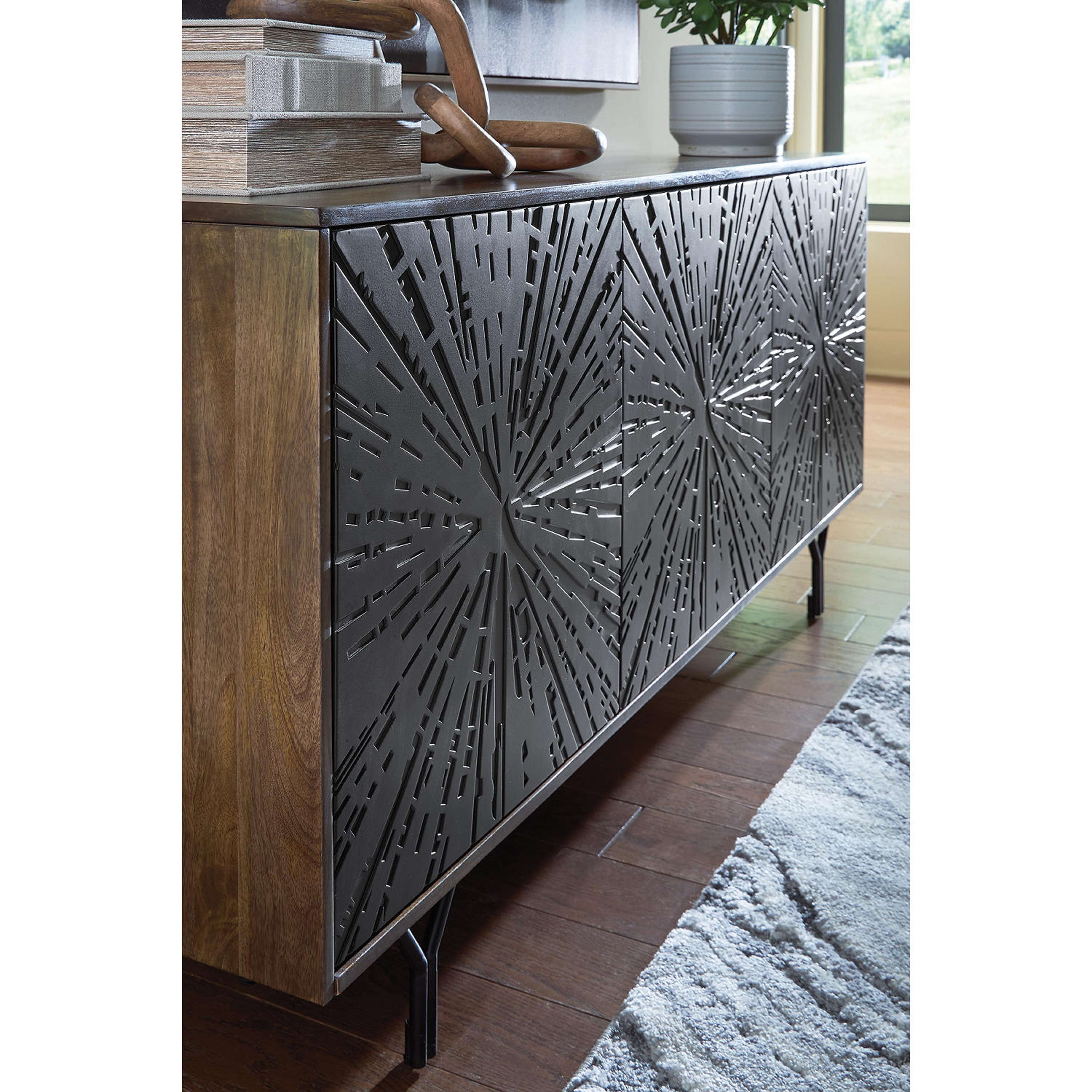 Lavinmont Accent Cabinet - Multi Brown