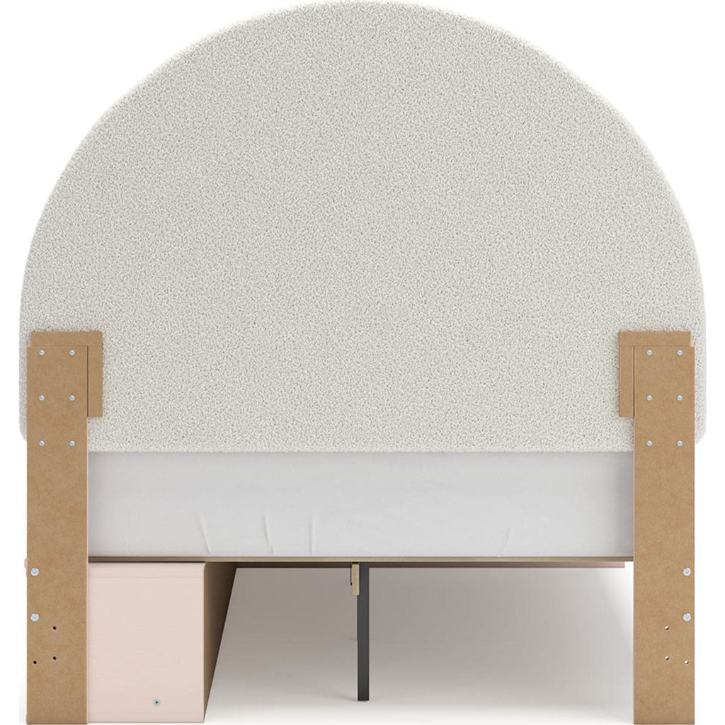 Wistenpine Full Storage Bed - Blush