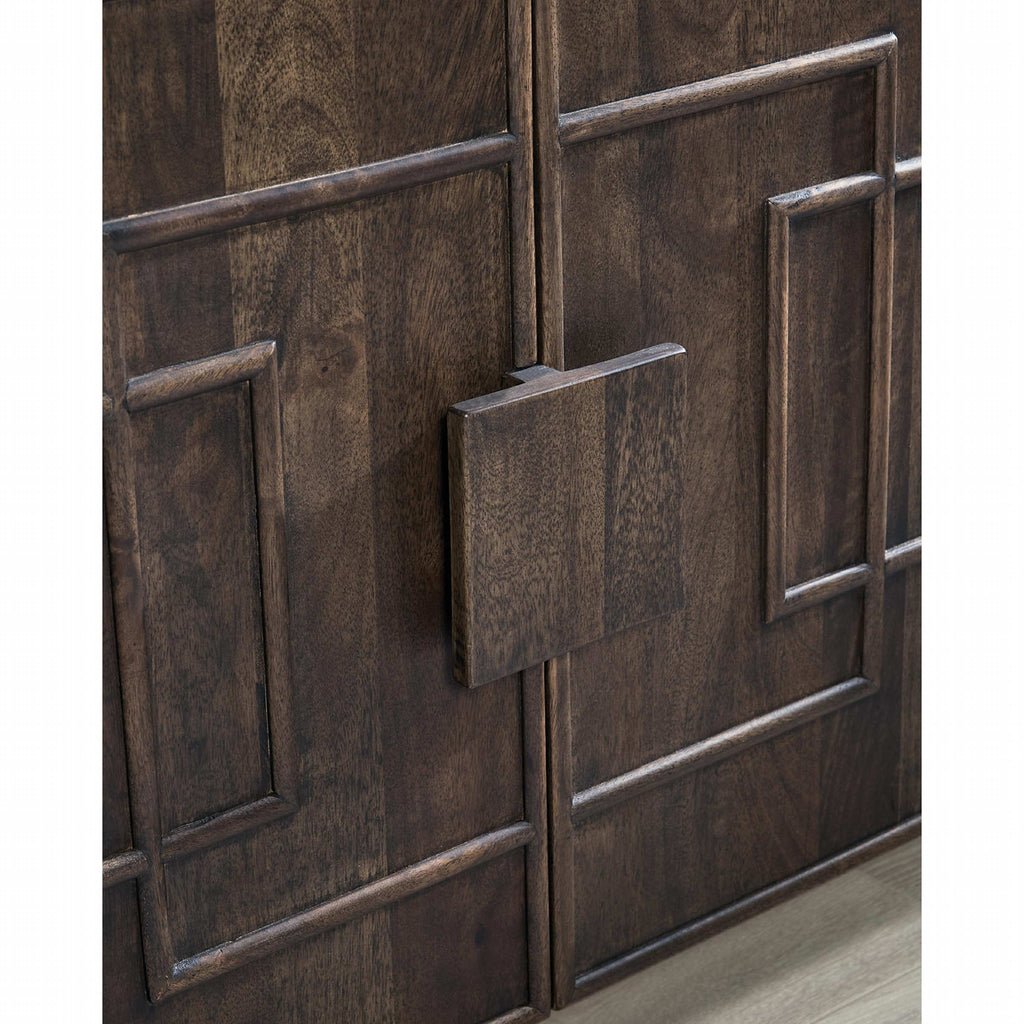 Cato Accent Cabinet - Dark Brown