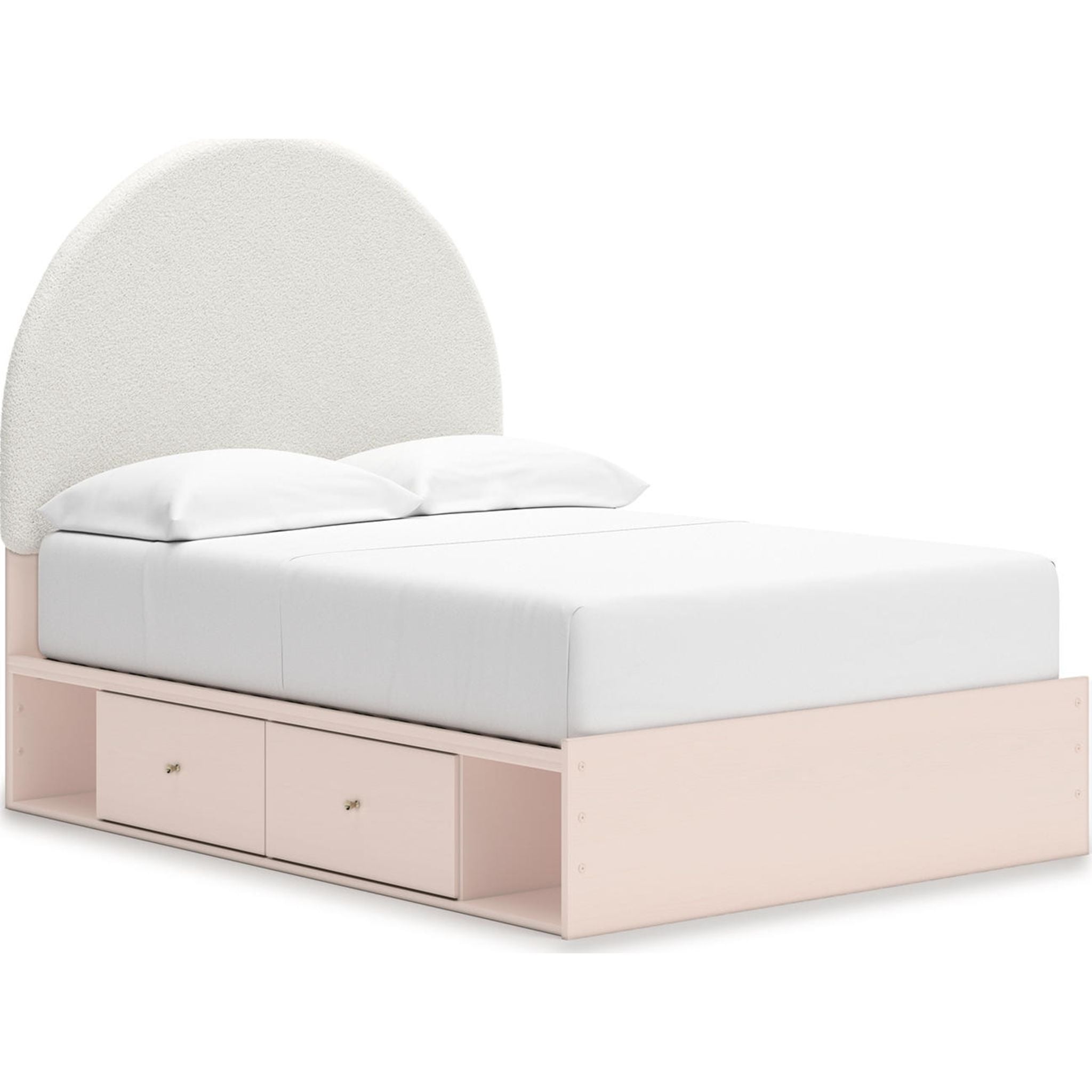 Wistenpine Full Storage Bed - Blush