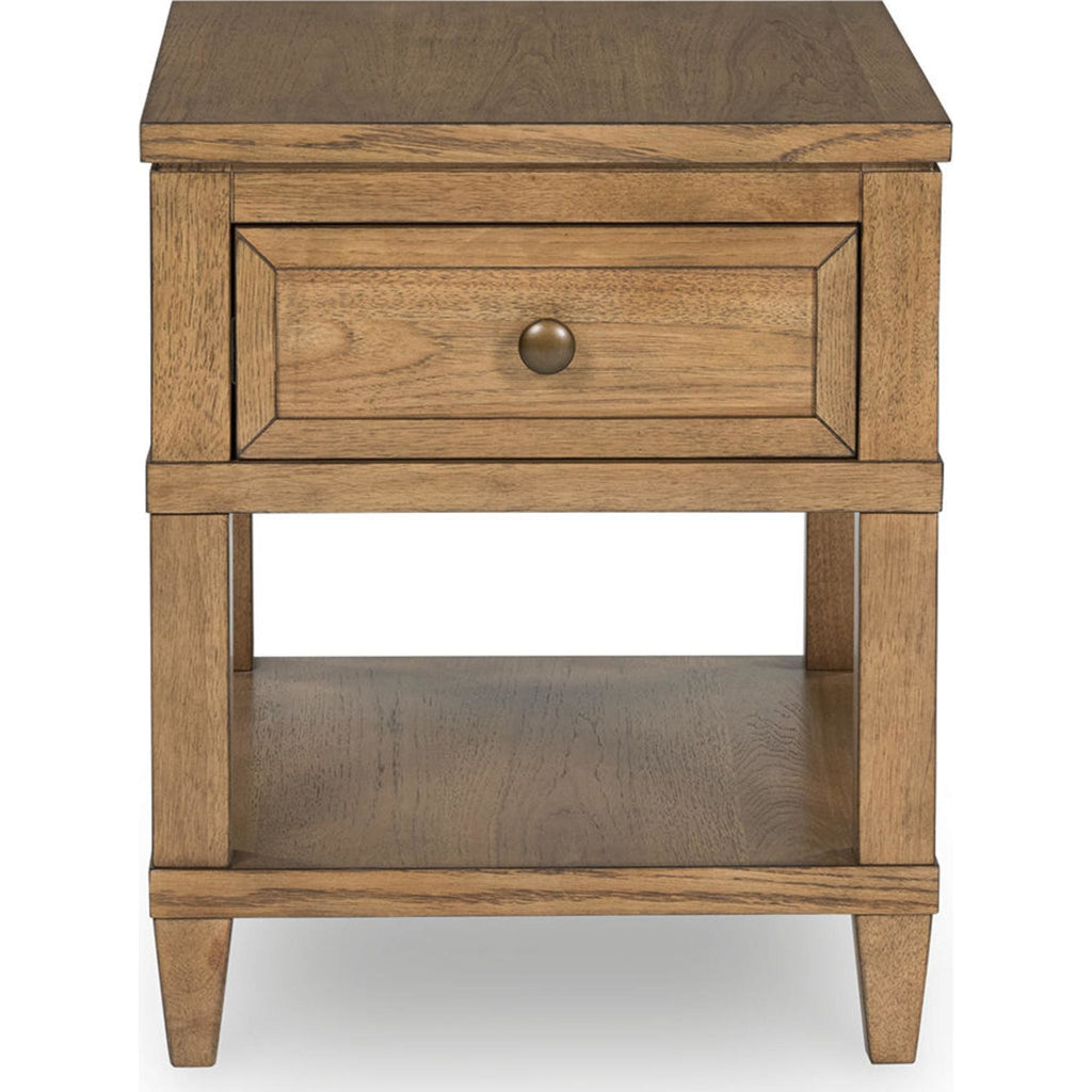 Sharlance End Table - Light Brown