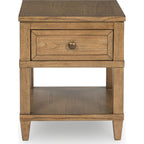 Sharlance End Table - Light Brown