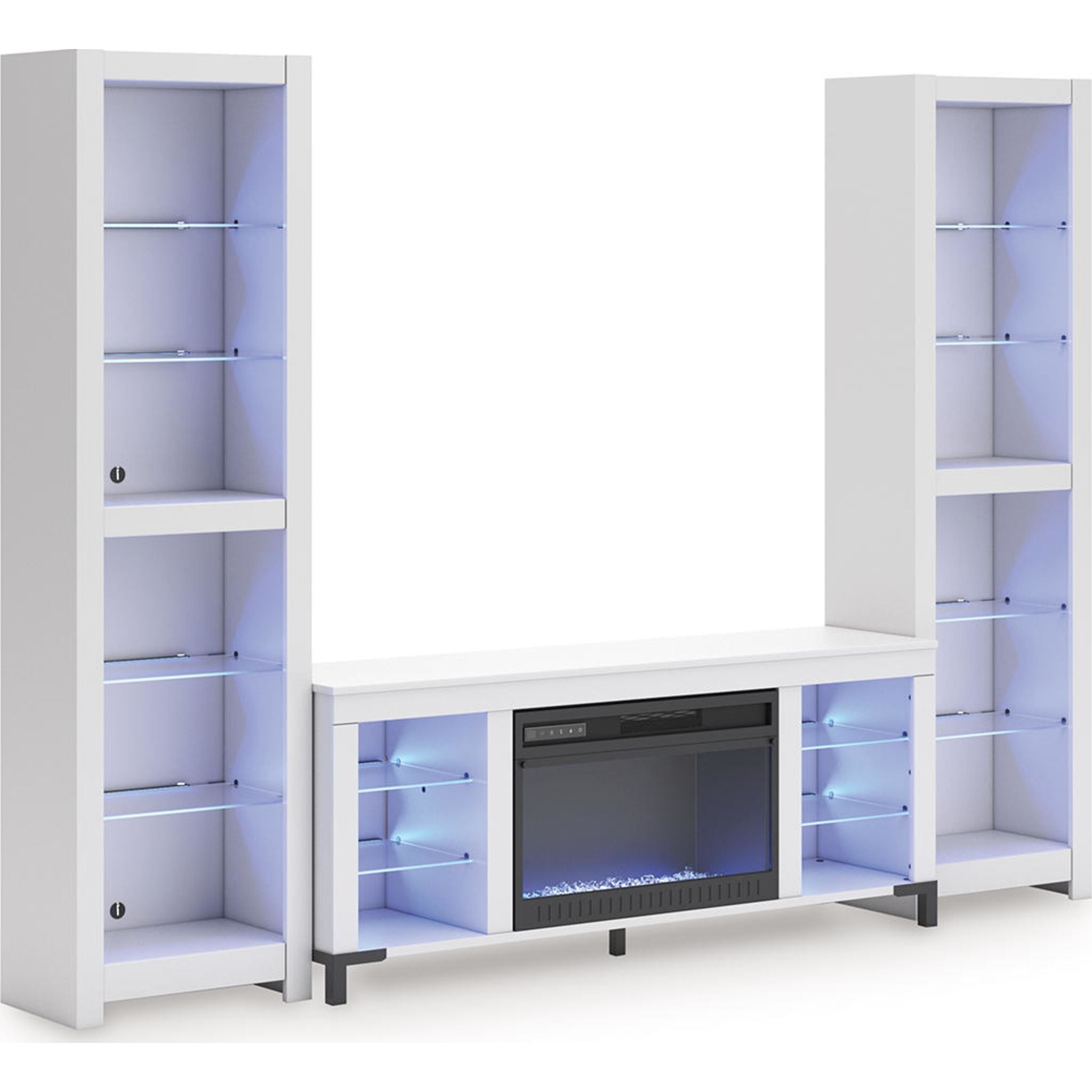 Brollevi 3 Piece Entertainment Unit - White