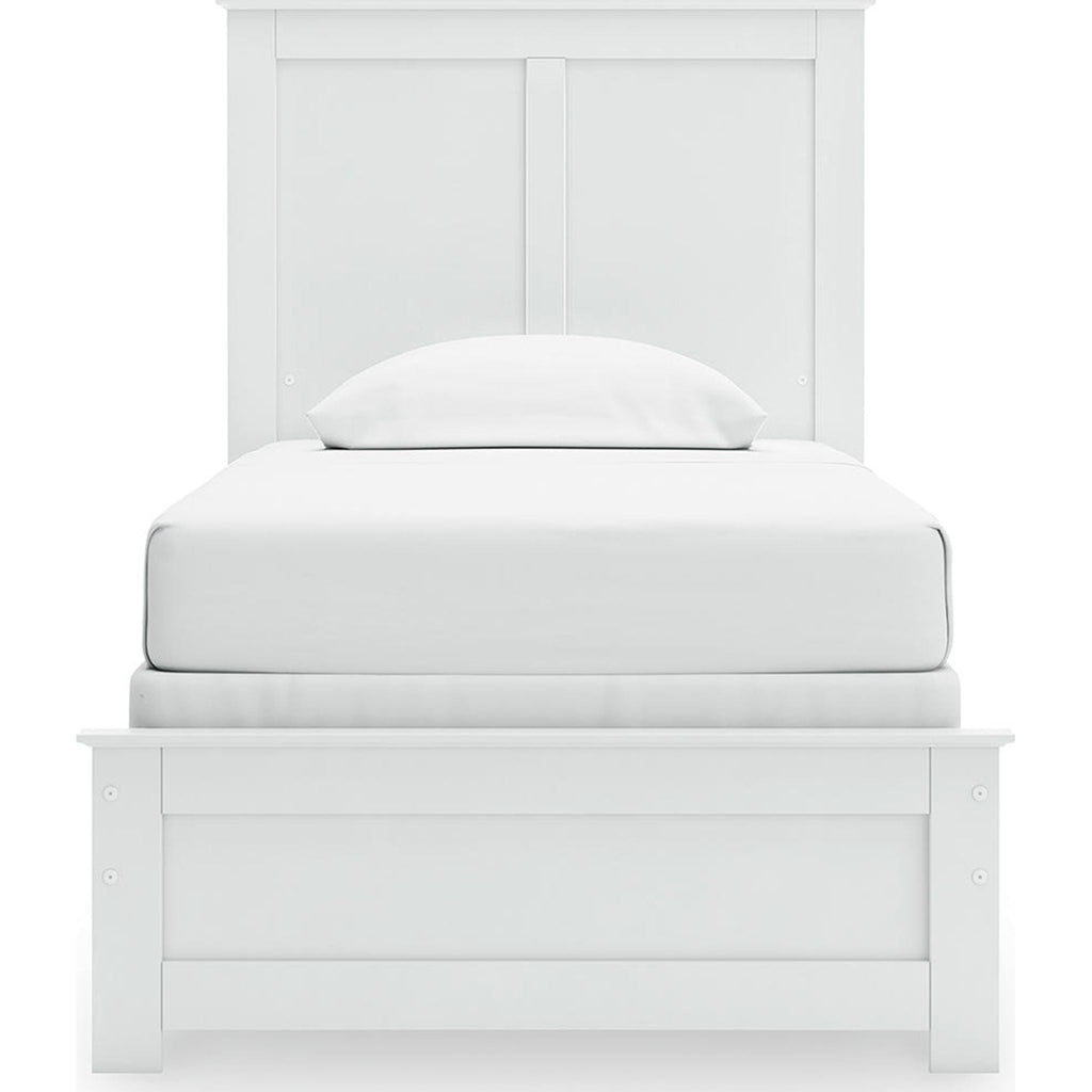 Bostwick Shoals Panel Bed - White