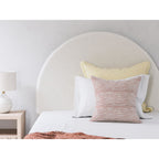 Arloster Platform Bed with 2 Drawer Storage - Tan/White