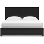 Maribel Panel Bed - Black