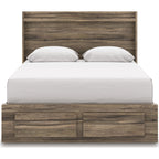 Elbrim Storage Bed - Brown