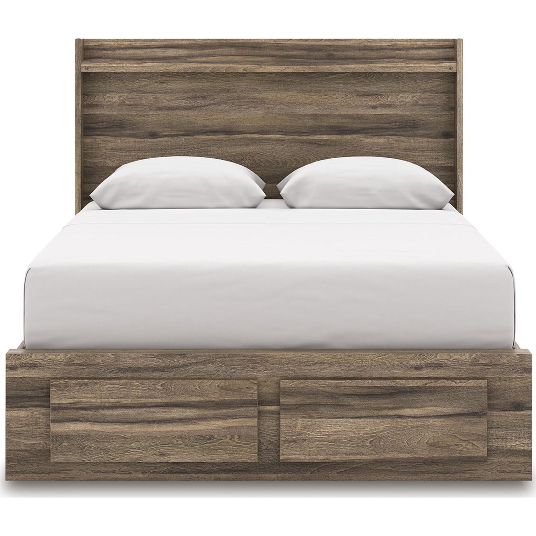 Elbrim Storage Bed - Brown
