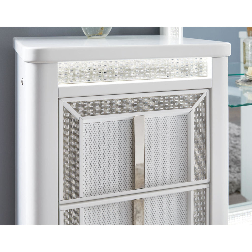 Chalanna Vanity and Mirror - White