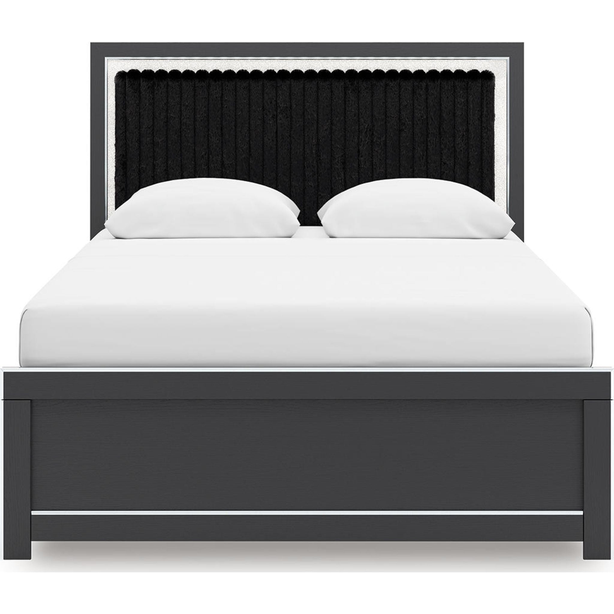 Zuraleus Queen Panel Bed - Black