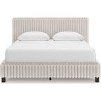 Zuraleus Queen Upholstered Bed - White