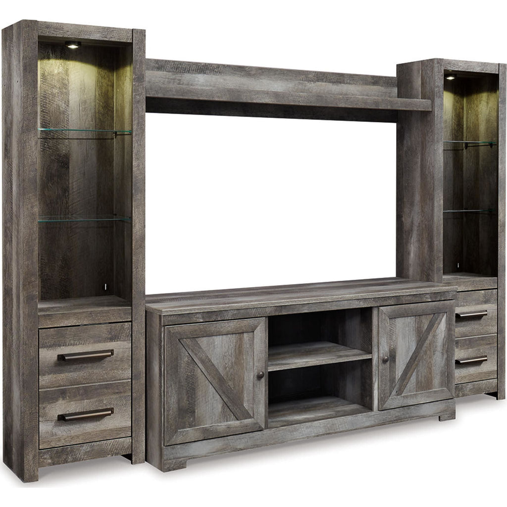 Wynnlow 4 Piece Entertainment Unit - Gray