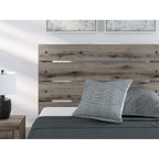 Graystorm Full Panel Bed - Brown Gray