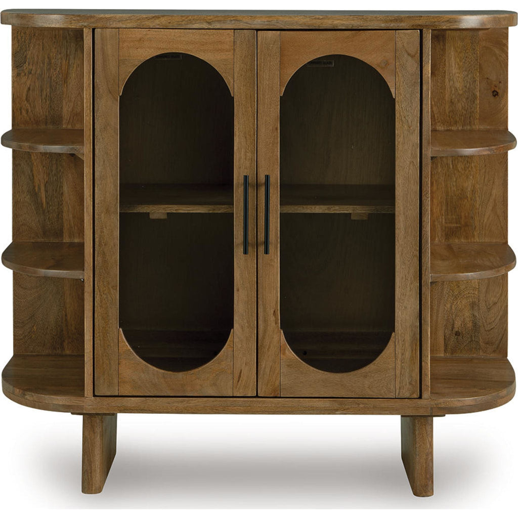 Niall Accent Cabinet - Light Brown