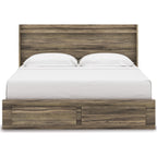 Elbrim Storage Bed - Brown