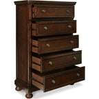 Porter Chest - Rustic Brown