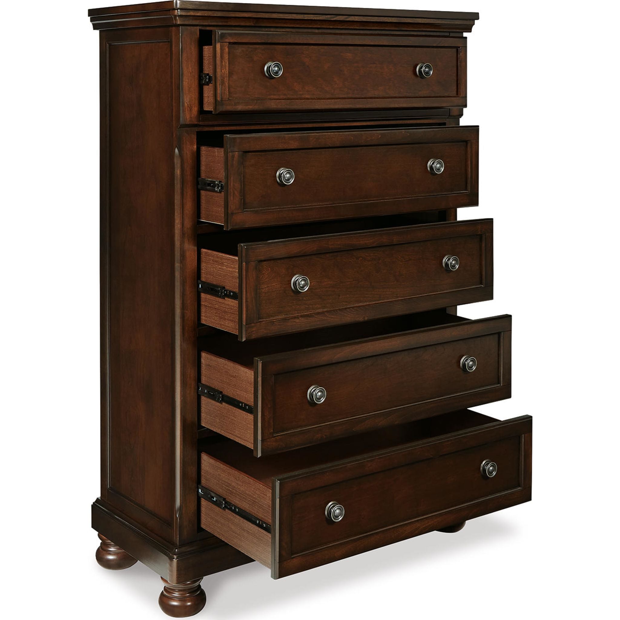 Porter Chest - Rustic Brown