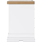 Ashbryn Nightstand - White/Natural