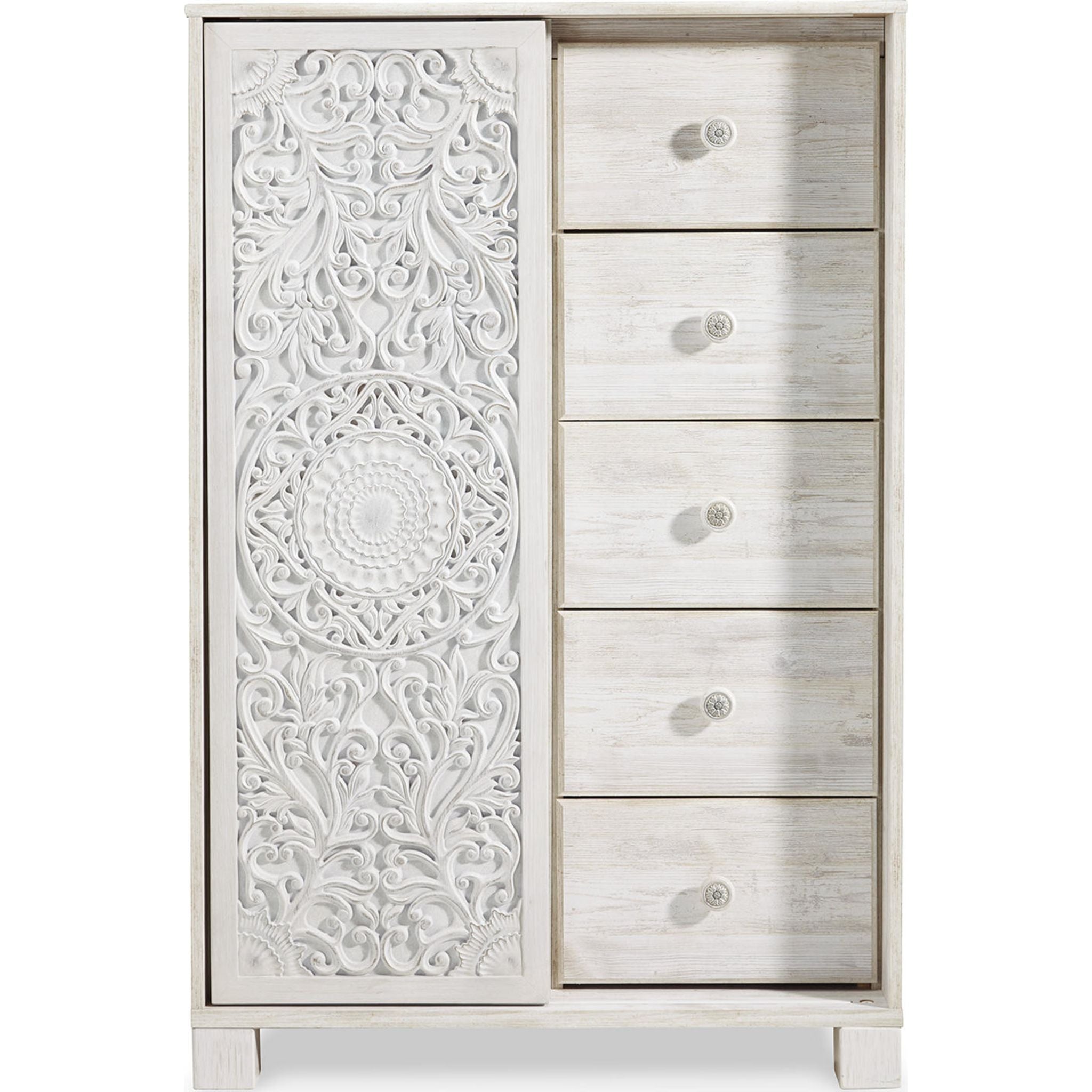 Paxberry Chest - White Wash