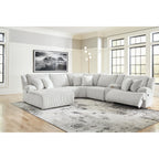 Top Tier 6 Piece Reclining Sectional with Chaise
