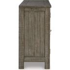 Krystanza Dining Server - Weathered Gray - (D766-60)