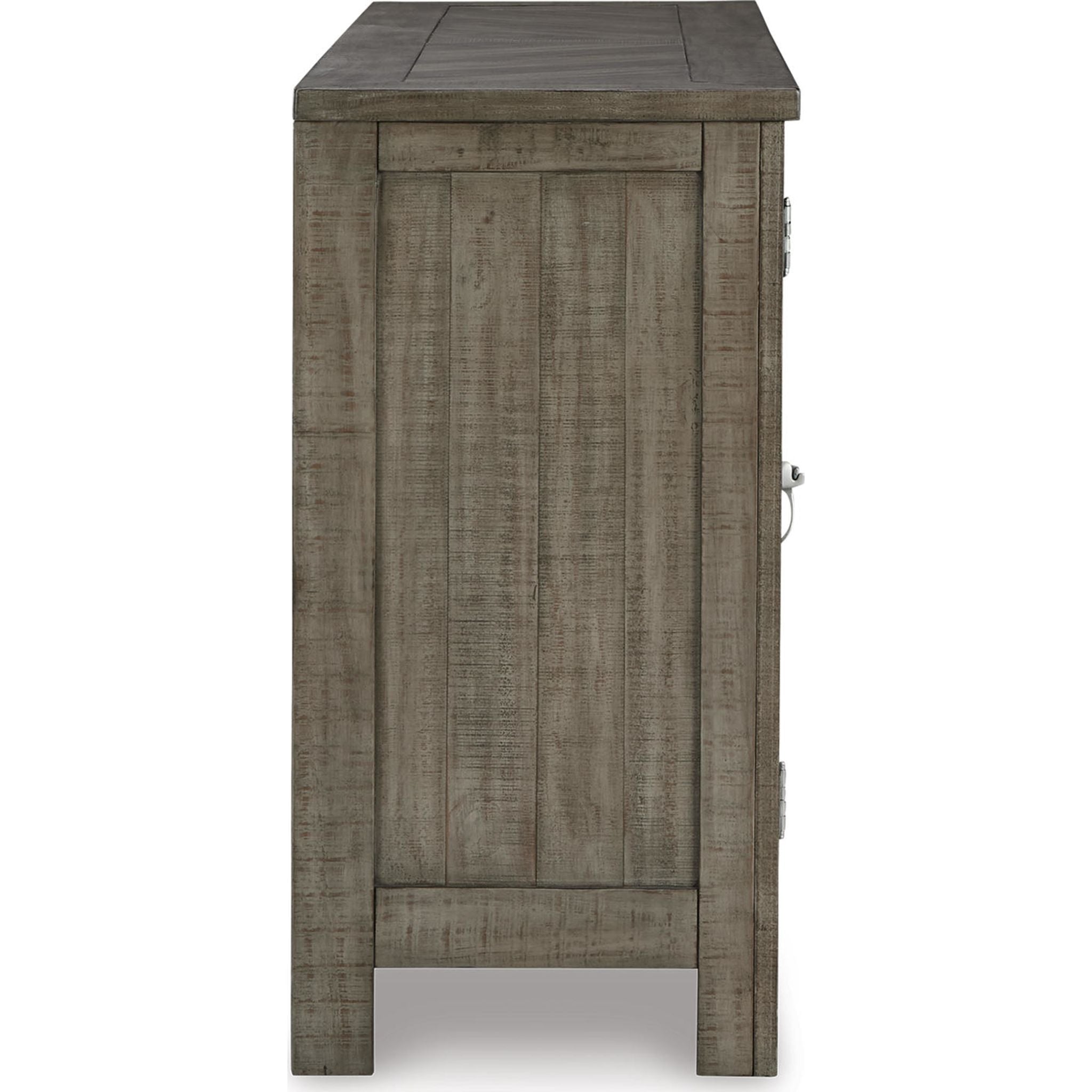 Krystanza Dining Server - Weathered Gray - (D766-60)