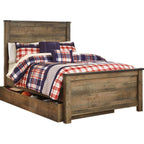 Trinell 5 Piece Full Storage Bed - Brown