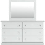 Bostwick Shoals Dresser and Mirror - White