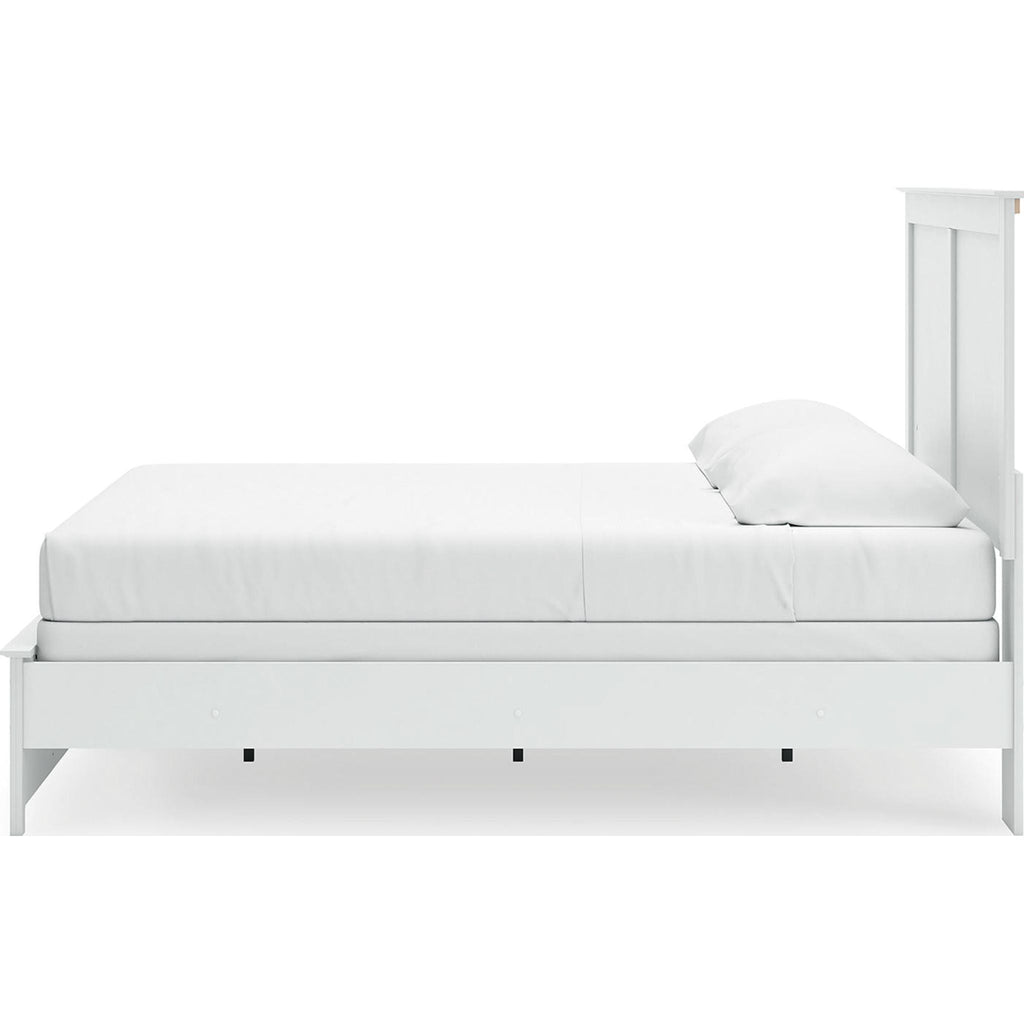 Bostwick Shoals Panel Bed - White