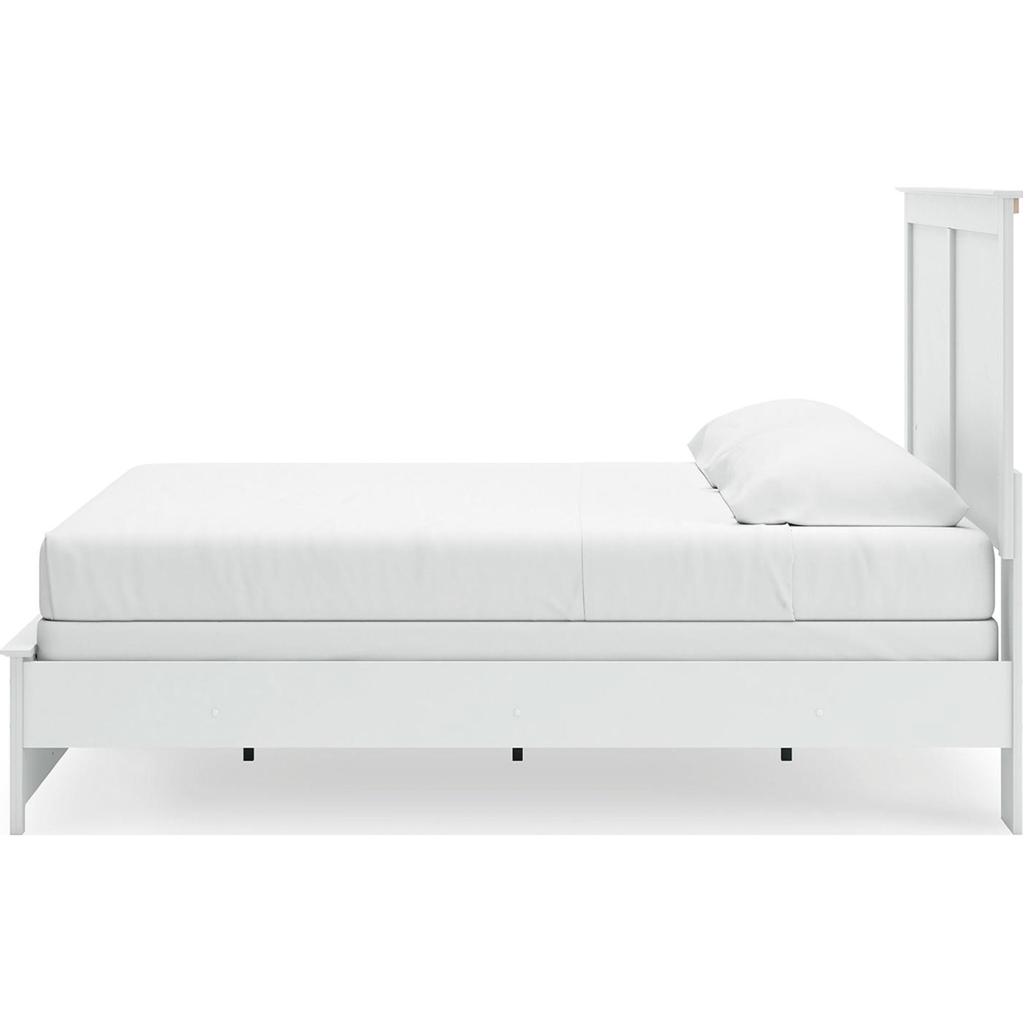 Bostwick Shoals Panel Bed - White
