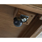 Sharlance Rectangle Lift Cocktail Table - Light Brown