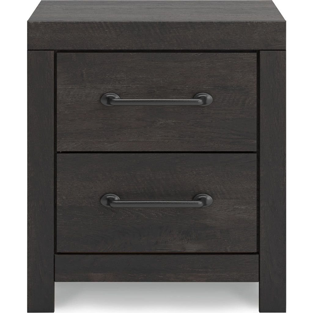 Hollivern Nightstand - Dark Gray