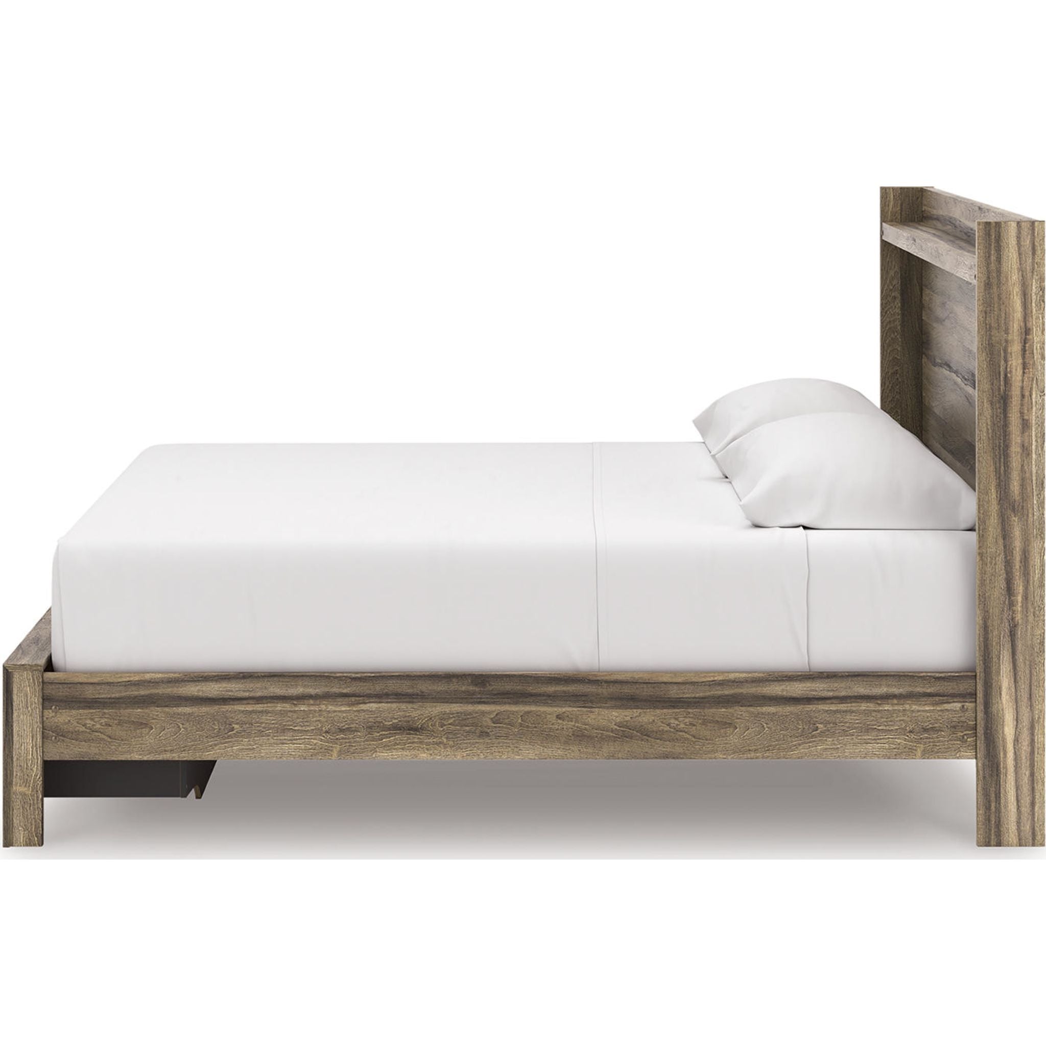 Elbrim Storage Bed - Brown