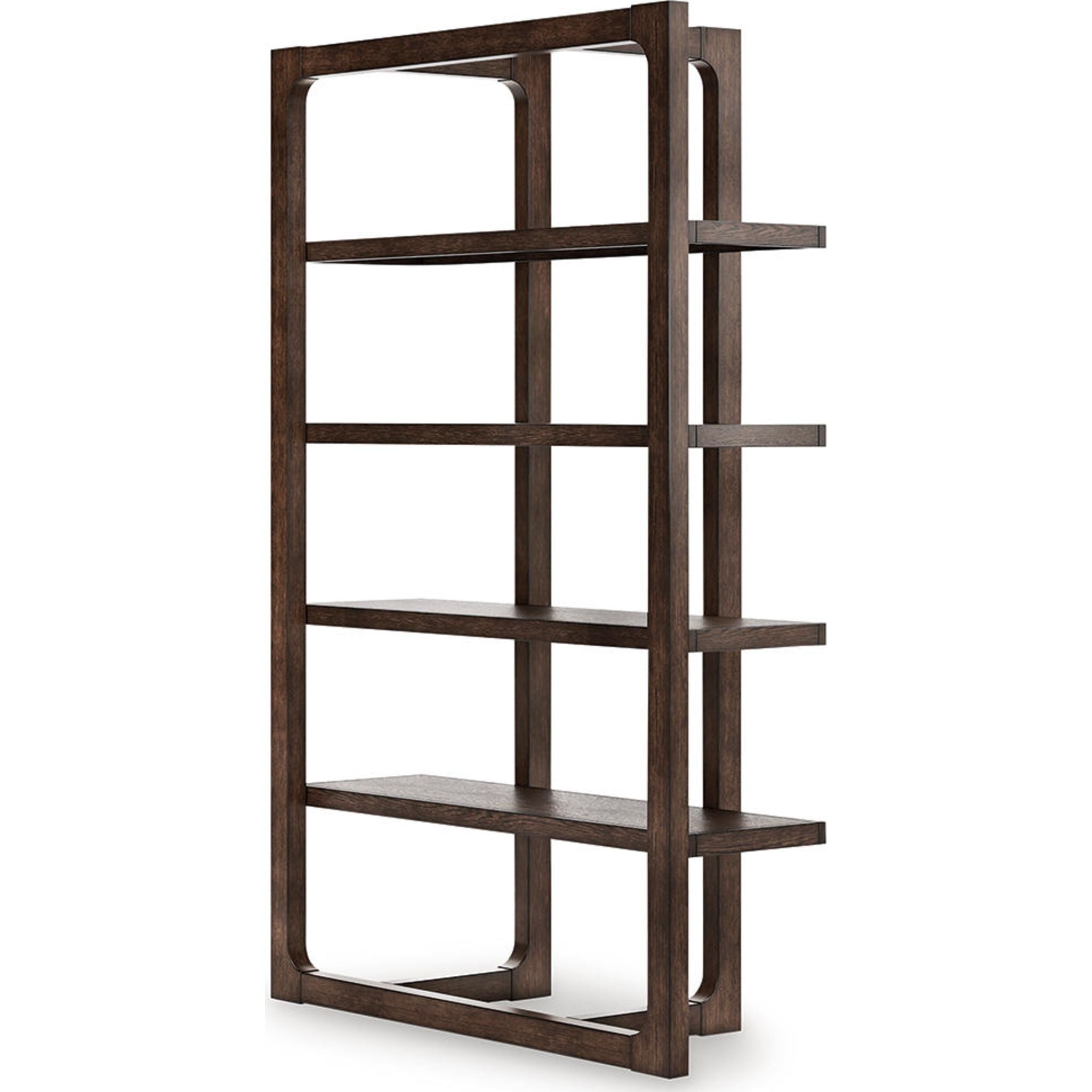 Breckington Bookcase - Dark Brown