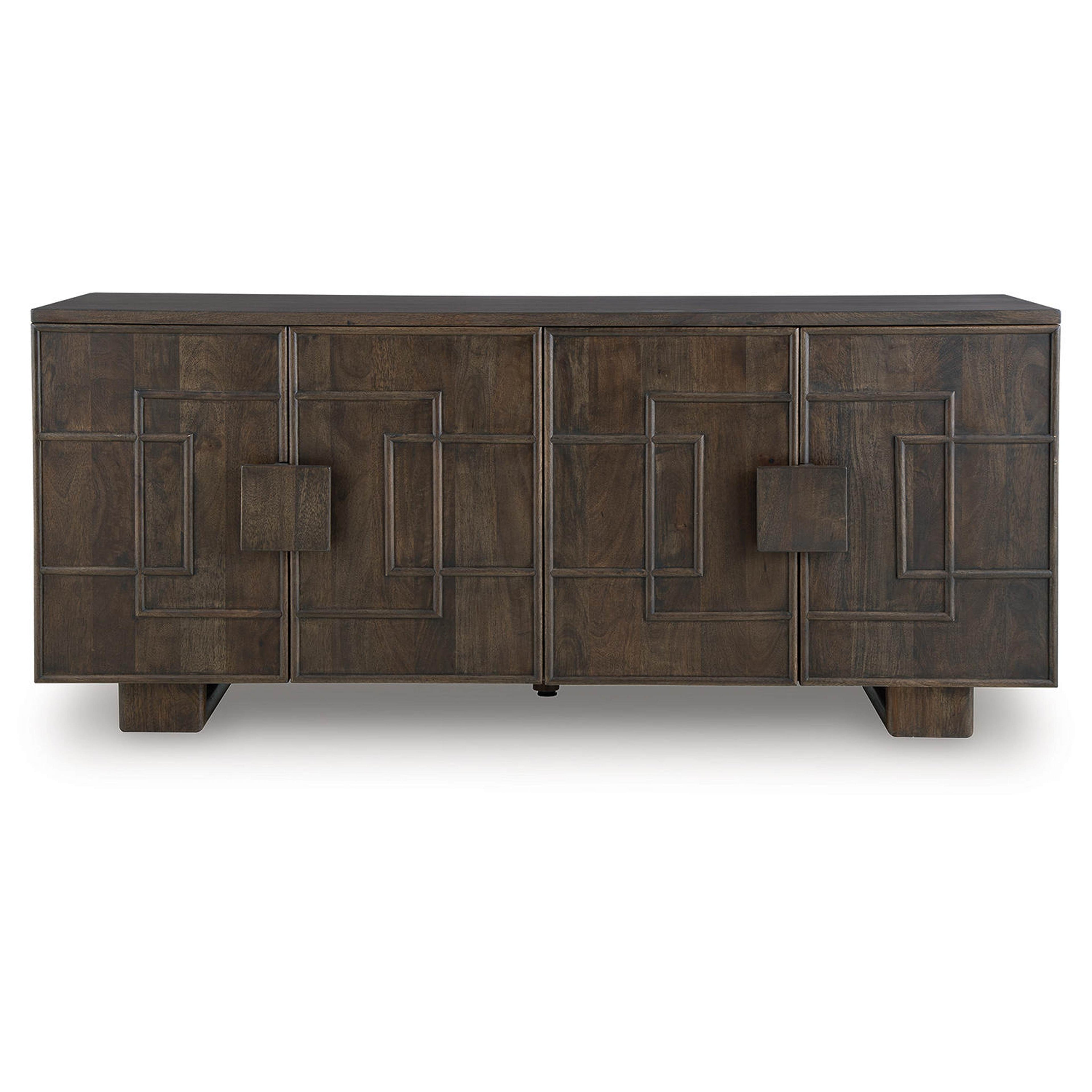 Cato Accent Cabinet - Dark Brown