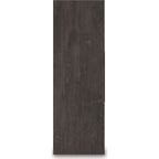 Piperton Bookcase - Charcoal
