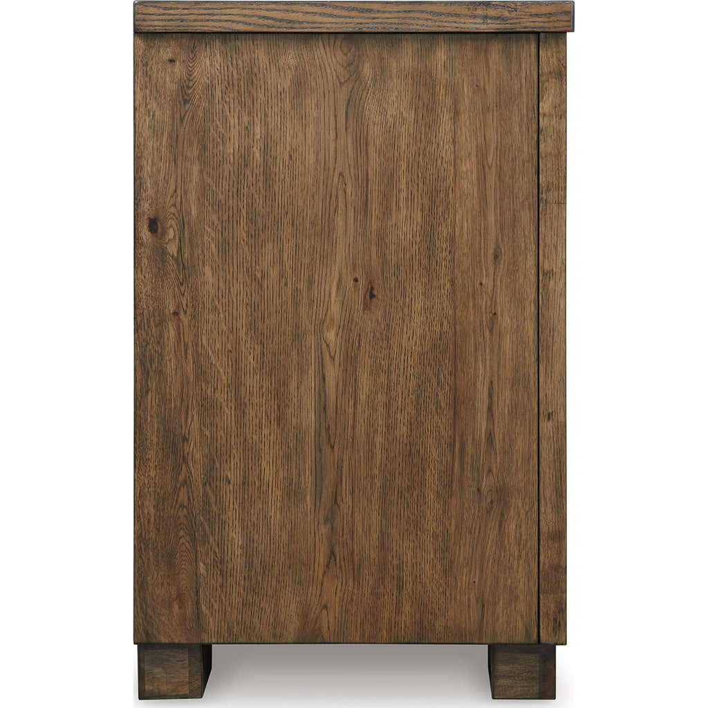 Rosswain TV Stand - Warm Brown