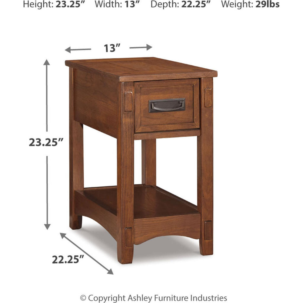 Breegin End Table - Brown