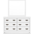 Binterglen 6 Piece Twin Panel Bedroom - White